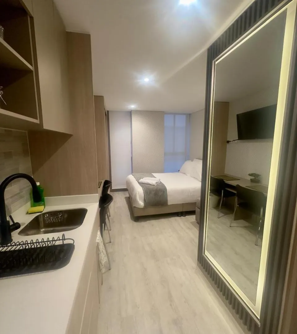Apartman Apartaestudio Unico Y Exclusivo En Corferias Bogotá Kolumbia